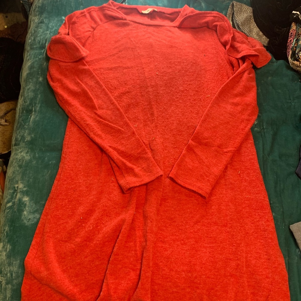 Red dress